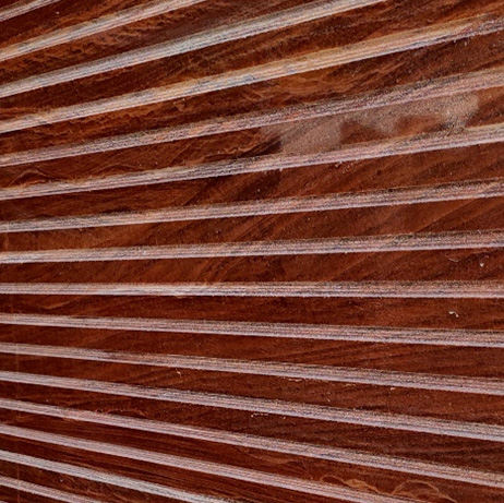Teak Wood Grooving Pattern